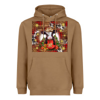 Toasted Coconut Christmas baby cow hot cocoa Heavyweight Hoodie - Jasminsmagicworld