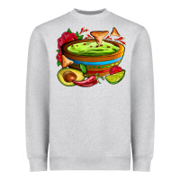 Heather Grey guacamole Heavyweight Sweatshirt - AdoDesignShop