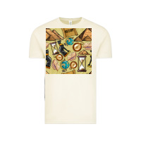 Vintage Arctic history seamless pattern Vintage Tee - BundleAndBundleShop
