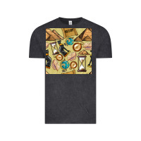 Vintage Black history seamless pattern Vintage Tee - BundleAndBundleShop
