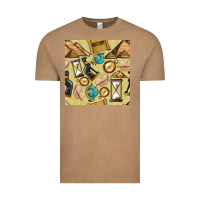 History Seamless Pattern Vintage Tee | Teevron