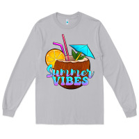 Moon Dust summer vibes coconut drink Long Sleeve Tee - Jasminsmagicworld