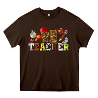 Chocolate Brown physical education teacher Heavy Core Tee - texasbilliewilder