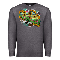 Charcoal Heather Guerrero Map Premium Sweatshirt - RanaPortraitStore