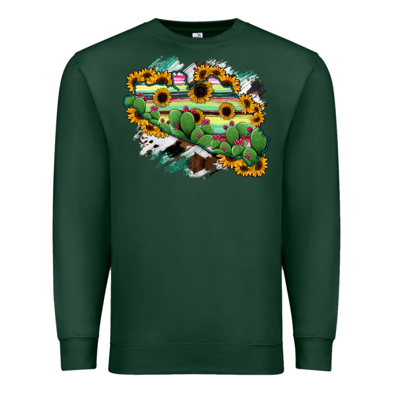Guerrero Map Premium Sweatshirt by RanaPortraitStore | Teevron