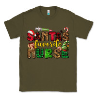 Army Green santas favorite nurse Classic Tee - AdoDesignShop