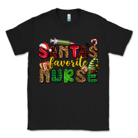 Black santas favorite nurse Classic Tee - AdoDesignShop