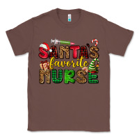 Chestnut santas favorite nurse Classic Tee - AdoDesignShop