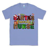 Colony Blue santas favorite nurse Classic Tee - AdoDesignShop