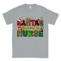 Heather Grey santas favorite nurse Classic Tee - AdoDesignShop