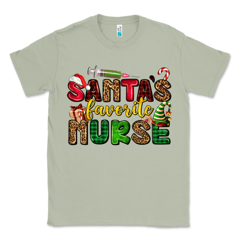 Santas Favorite Nurse Classic Tee by AdoDesignShop | Teevron