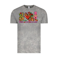 Cloud Rock peace love nutcraker Vintage Tee - AdoDesignShop