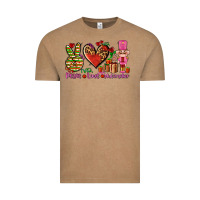 Vintage Coffee peace love nutcraker Vintage Tee - AdoDesignShop