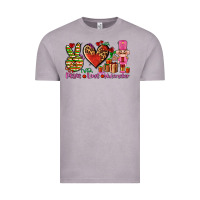 Vintage Zinc peace love nutcraker Vintage Tee - AdoDesignShop