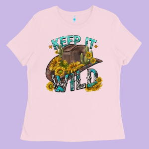 Keep It Wild Tbw Ladies Tee Designed By Texasbilliewilder