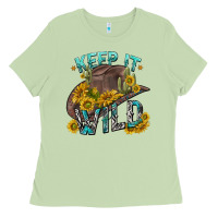 Matcha keep it wild tbw Ladies Tee - texasbilliewilder