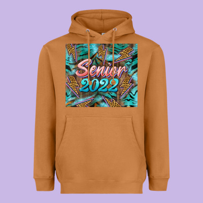 Senior 2022 Tumbler Heavyweight Hoodie Designed By Barkaloodesign