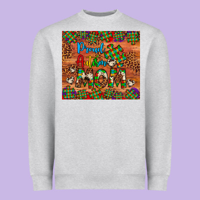 Proud Autism Mom Tumbler Heavyweight Sweatshirt Designed By Artiststas