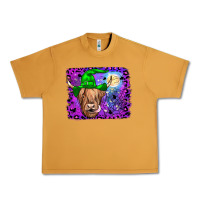 Peanut Butter highland cow halloween Urban Heavy Tee - JahusDesignShop