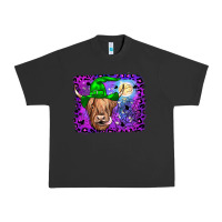 Pigment Black highland cow halloween Urban Heavy Tee - JahusDesignShop