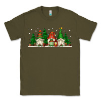 Army Green Christmas gnomes Classic Tee - Jasminsmagicworld