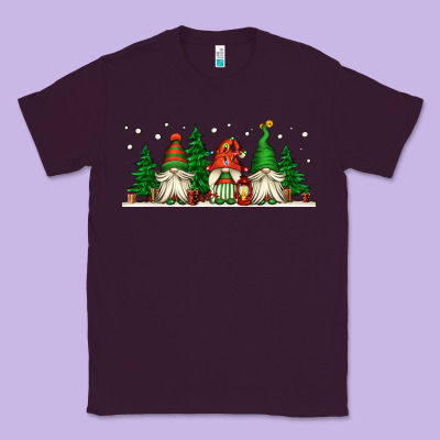 Christmas Gnomes Classic Tee Designed By Jasminsmagicworld