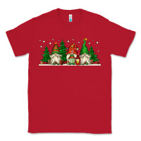Red Christmas gnomes Classic Tee - Jasminsmagicworld