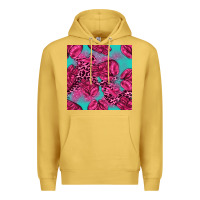Antique Gold breast cancer seamless pattern Premium Hoodie - texasbilliewilder