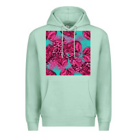 Seafoam breast cancer seamless pattern Premium Hoodie - texasbilliewilder
