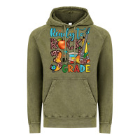 Vintage Olive ready to rock 3rd grade Vintage Hoodie - JahusDesignShop
