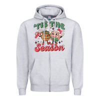Heather Grey mexican christmas tis the season Zipper Hoodie - MaliasSmallBusiness
