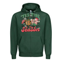Sports Green mexican christmas tis the season Zipper Hoodie - MaliasSmallBusiness