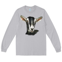 Moon Dust alpine goat head Long Sleeve Tee - LillyAllenDesigns