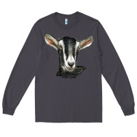 Smoke alpine goat head Long Sleeve Tee - LillyAllenDesigns