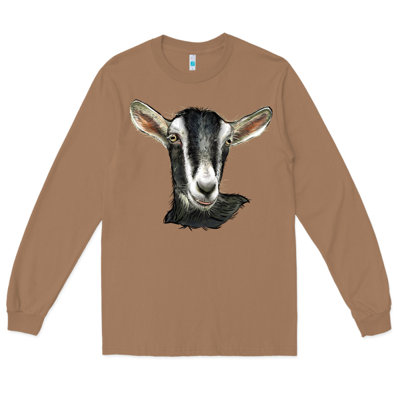 Alpine Goat Head Long Sleeve Tee by LillyAllenDesigns | Teevron