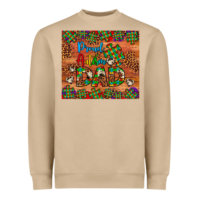 Proud Autism Dad Heavyweight Sweatshirt by Artiststas | Teevron