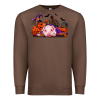 Chestnut Halloween Baby Pig Premium Sweatshirt - RanaPortraitStore