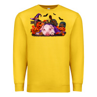 Lemon Halloween Baby Pig Premium Sweatshirt - RanaPortraitStore