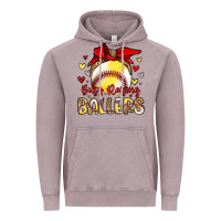 Busy Raising Ballers Vintage Hoodie | Teevron