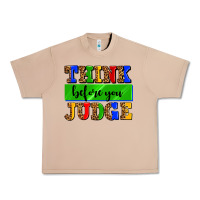 Burro think before you judge Urban Heavy Tee - AdoDesignShop