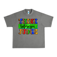 Tornado think before you judge Urban Heavy Tee - AdoDesignShop