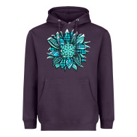 Plum winter sunflower Heavyweight Hoodie - Jasminsmagicworld