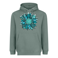 Sage winter sunflower Heavyweight Hoodie - Jasminsmagicworld