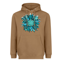 Toasted Coconut winter sunflower Heavyweight Hoodie - Jasminsmagicworld