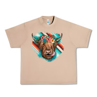 Burro highland cow serape Urban Heavy Tee - JahusDesignShop