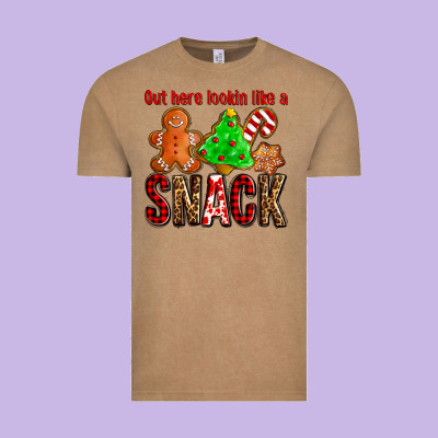 Out Here Lookin Like A Snack Ado Vintage Tee Designed By Adodesignshop
