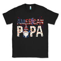 Black american papa with gnome Classic Tee - NancyCooperArtShop