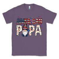 Lavender american papa with gnome Classic Tee - NancyCooperArtShop