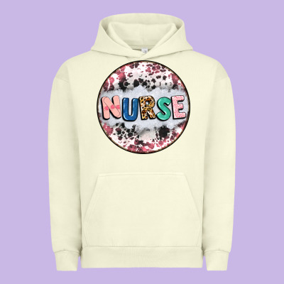 Nurse Coaster Urban Hoodie Designed By Cowgirlartshop