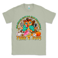 Matcha The Turkey Ain’t The Only Thing Lookin Thick & J Classic Tee - CowhideDigitalArt